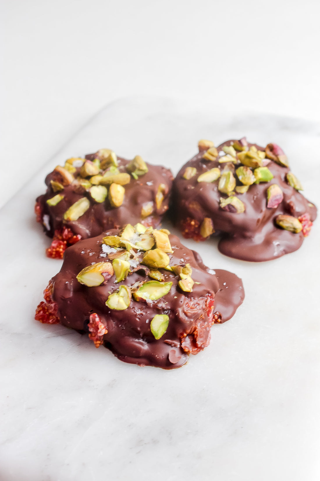 Fig chocolate pistachio bomb