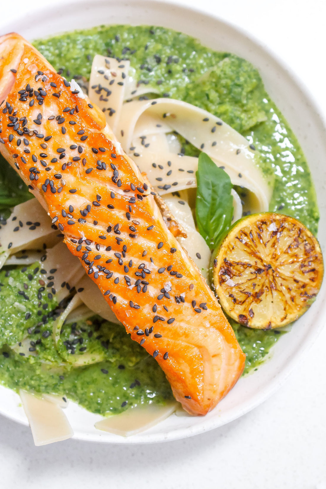 Salmon & Herb Noodle Bowl