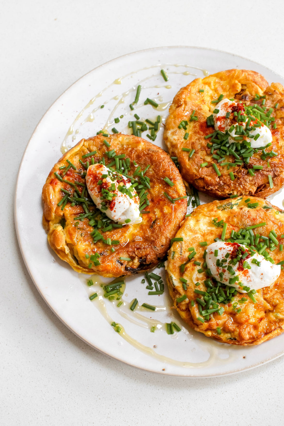 Tortilla with Olive Oil Crisps