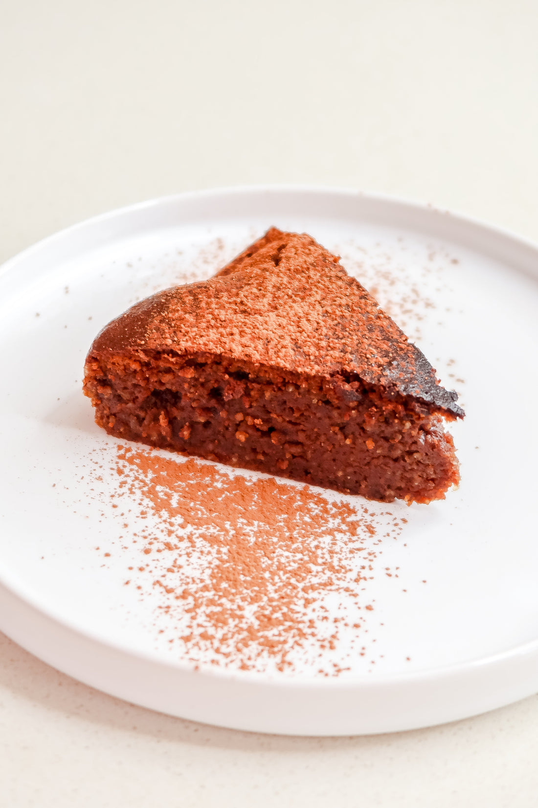 Chocolate and olive oil torte